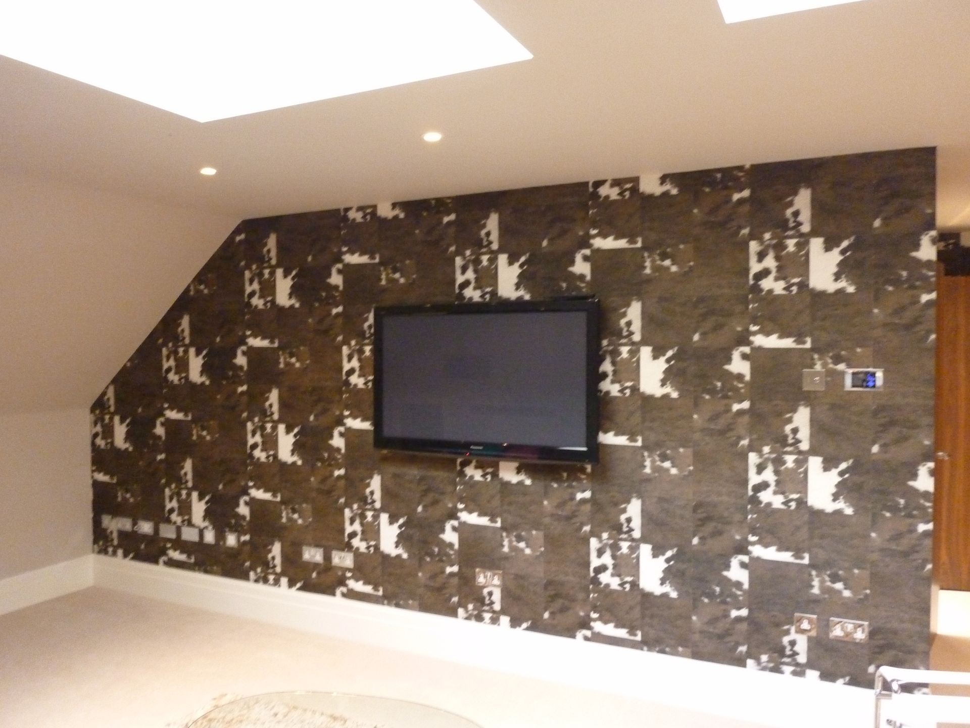 Feature wall in Suffolk