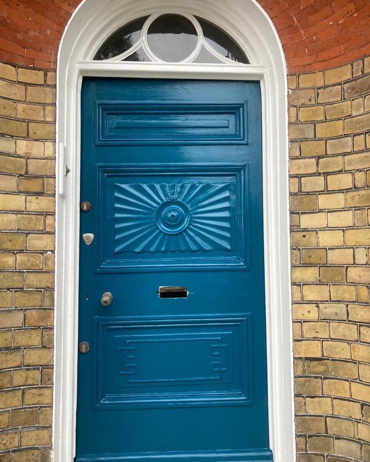 Newly decorated period front door