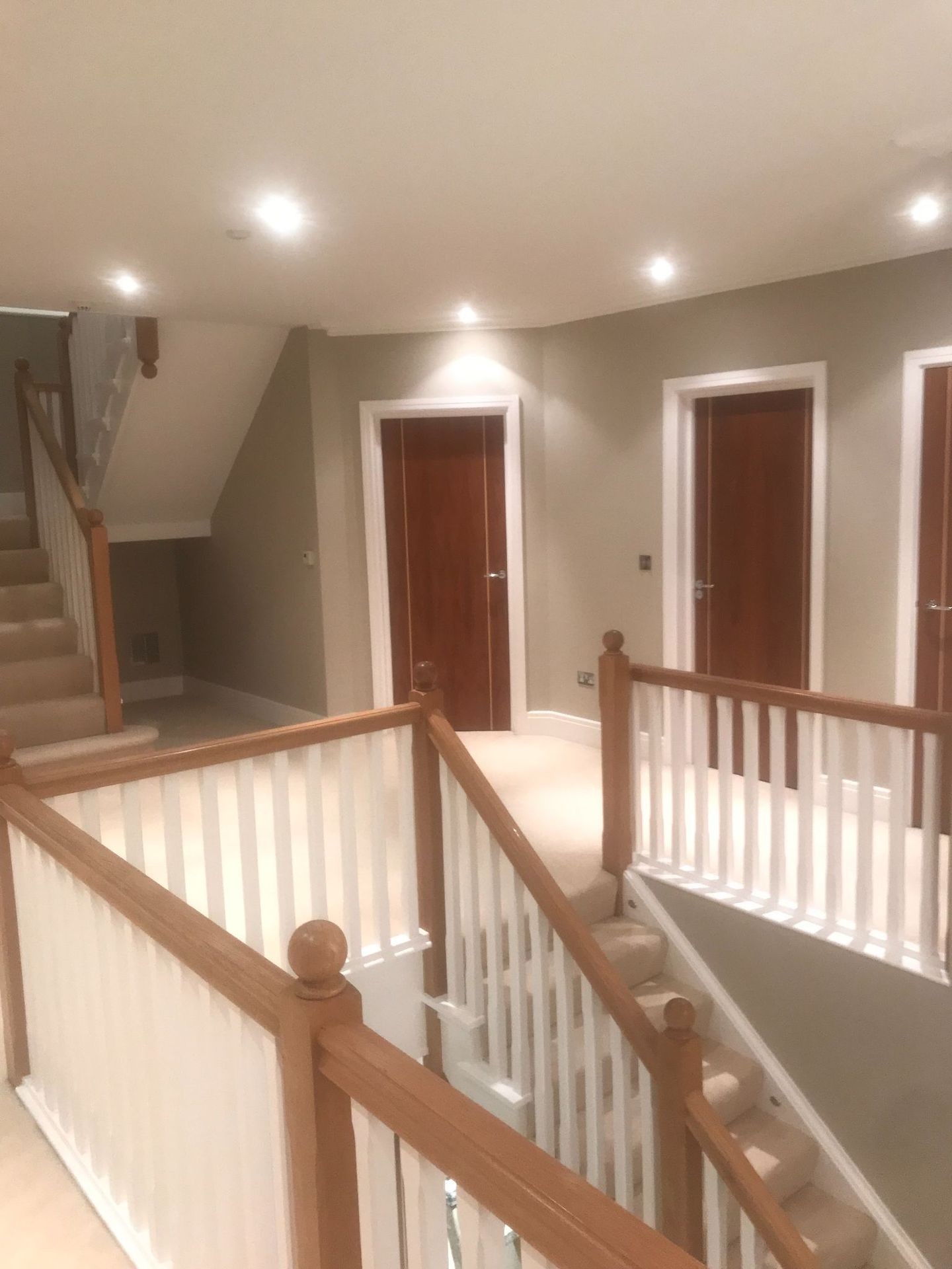 Hall, Stairs and landing decoration in Cambridgeshire